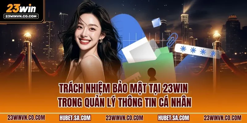 Trách nhiệm bảo mật tại 23WIN trong quản lý thông tin cá nhân